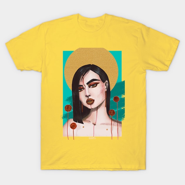 Holy girl T-Shirt by Sharaful